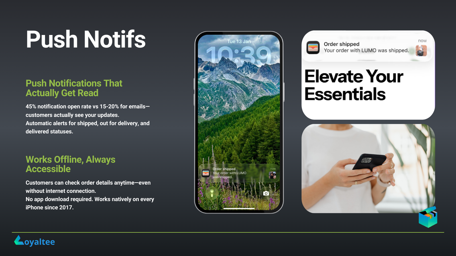 Loyaltee Apple Wallet Order Tracker gallery image