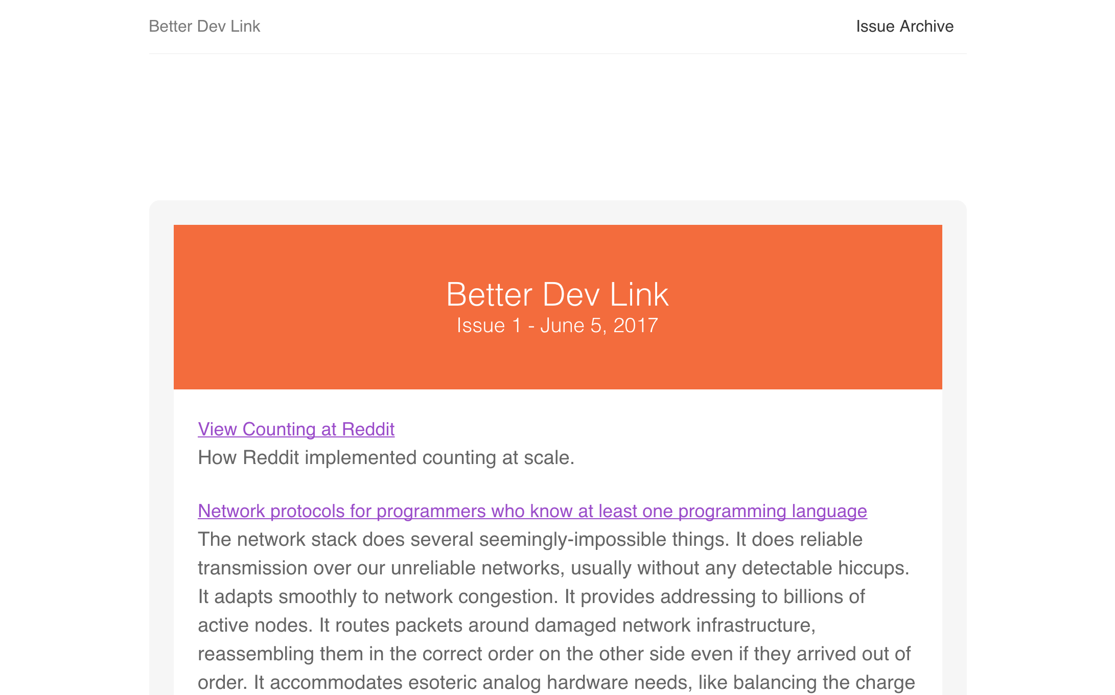 Better Dev Link gallery image