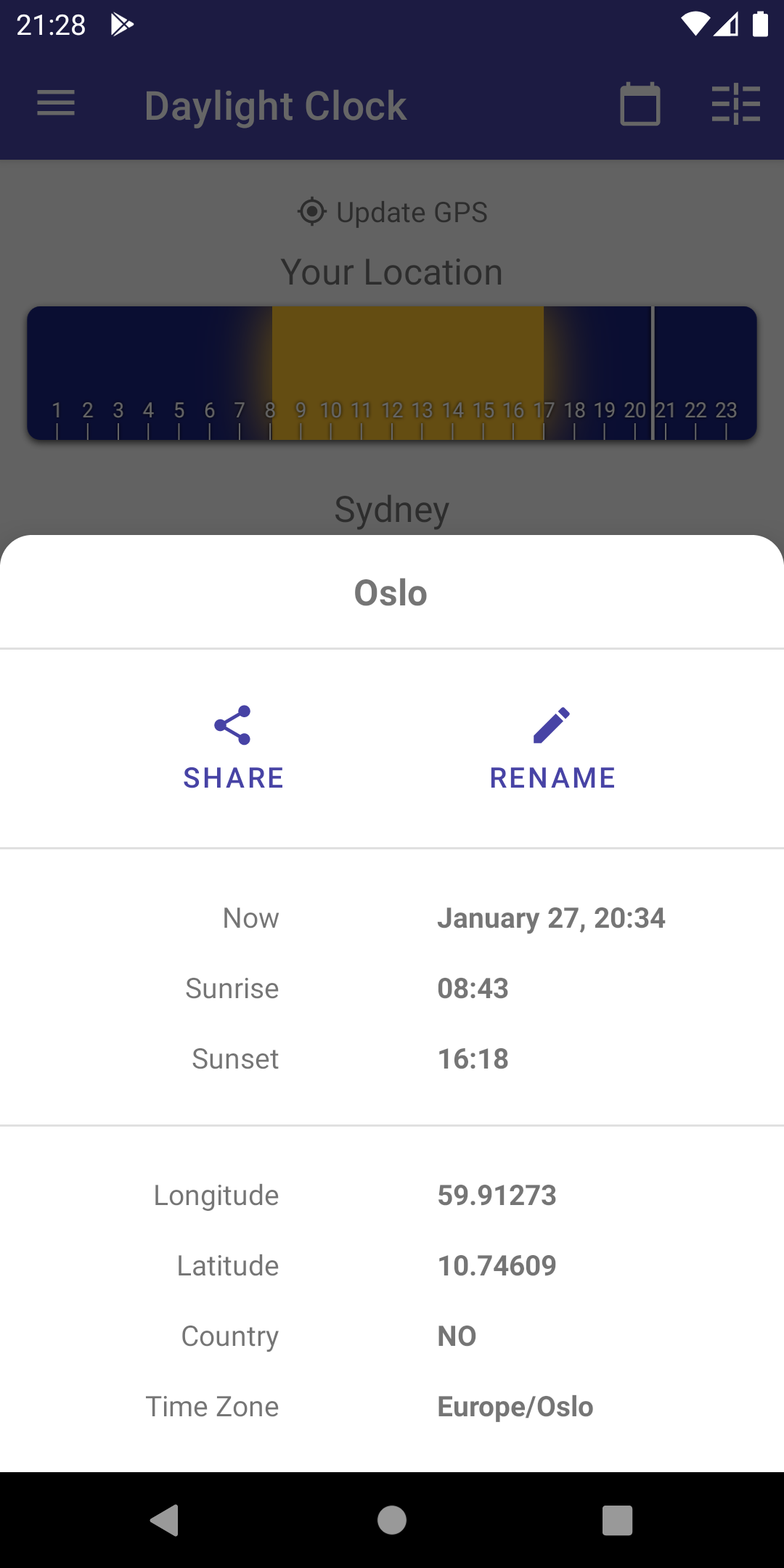 Daylight Clock gallery image