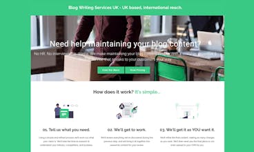 Blog Writing Services UK gallery image
