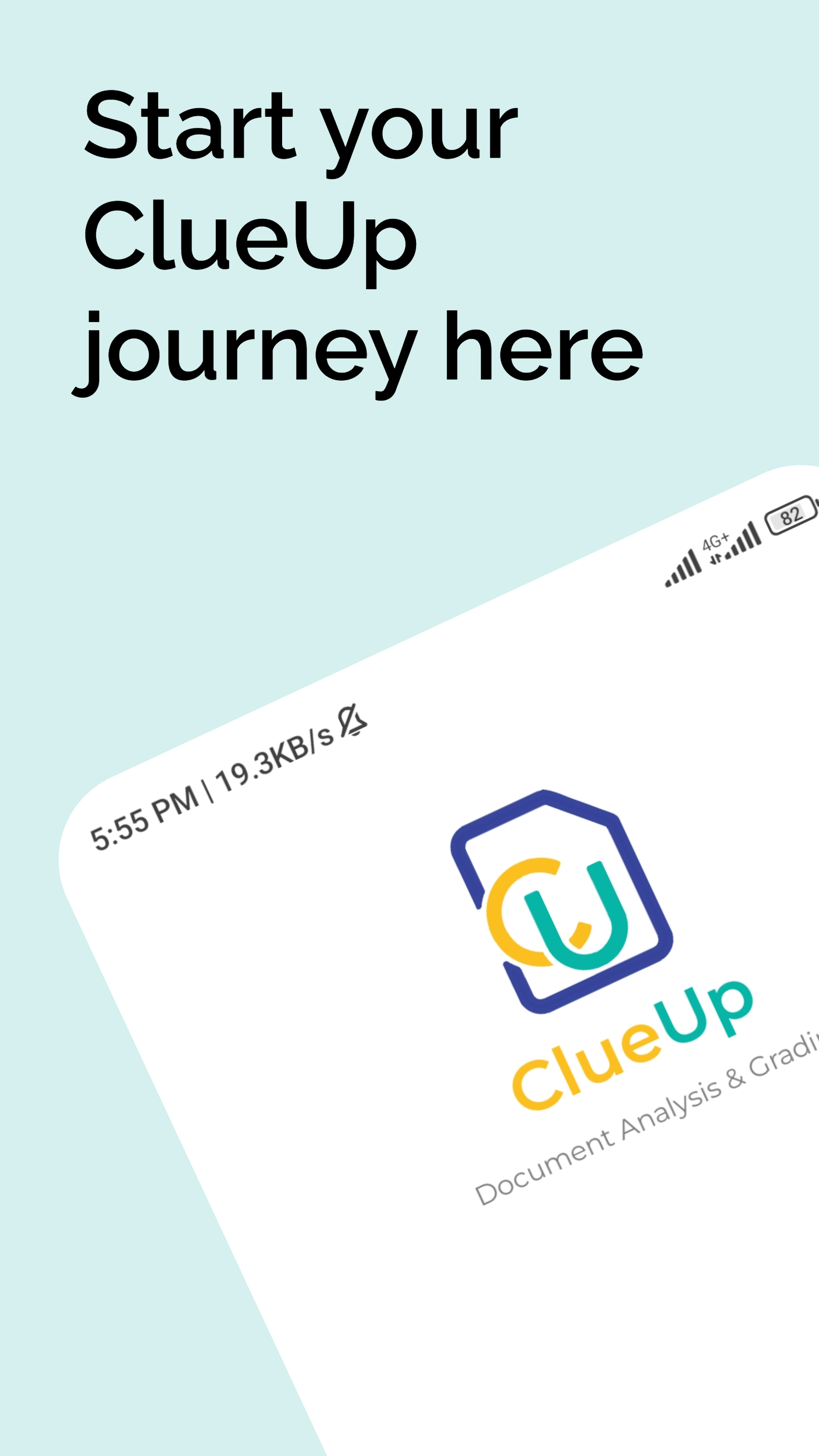 Mídia 1 de ClueUp - ajudante de estudo mais inteligente - Feedback mais inteligente.Melhores notas.Imediatamente.