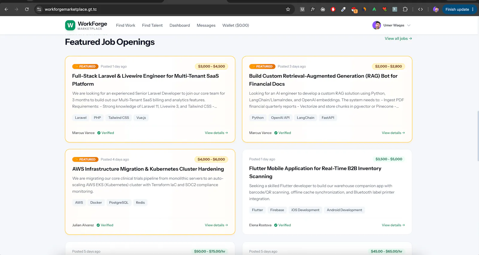 WorkForge — Upwork Clone Source Code screenshot 18