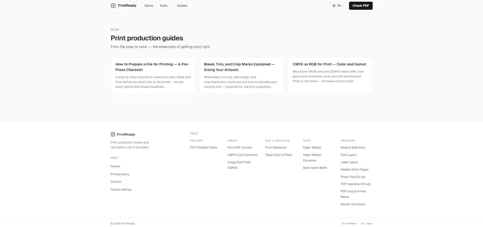 PrintReady screenshot 1