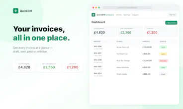 QuickBill – UK Invoice Generator gallery image