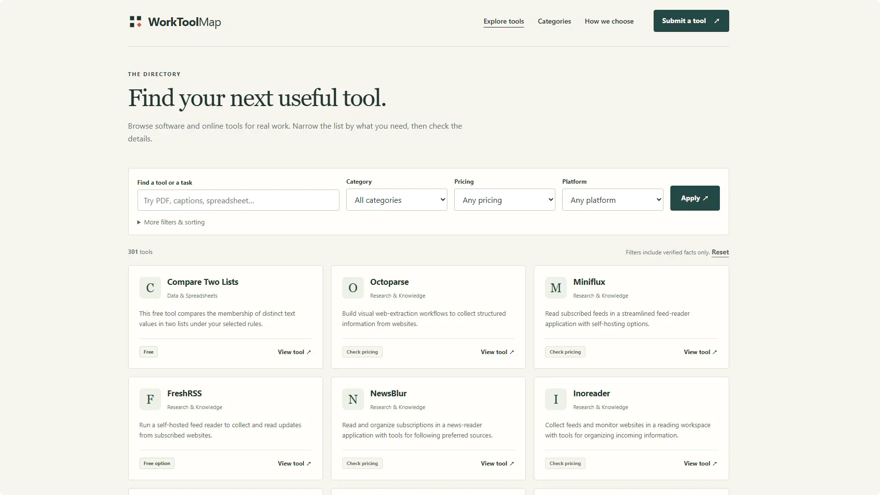 WorkToolMap gallery image