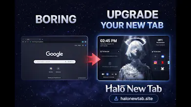 Halo New Tab Dashboard gallery image