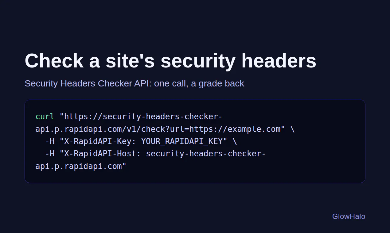 GlowHalo Utility APIs gallery image