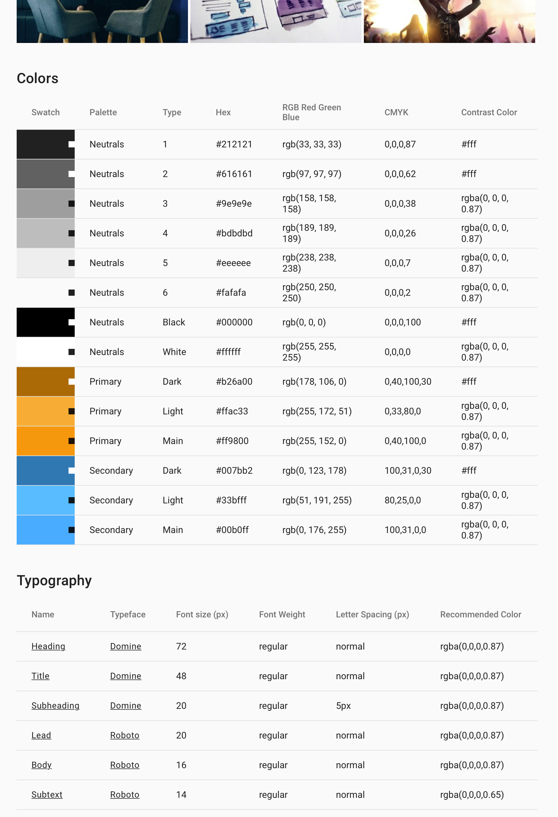 Misheneye Brand Guides gallery image