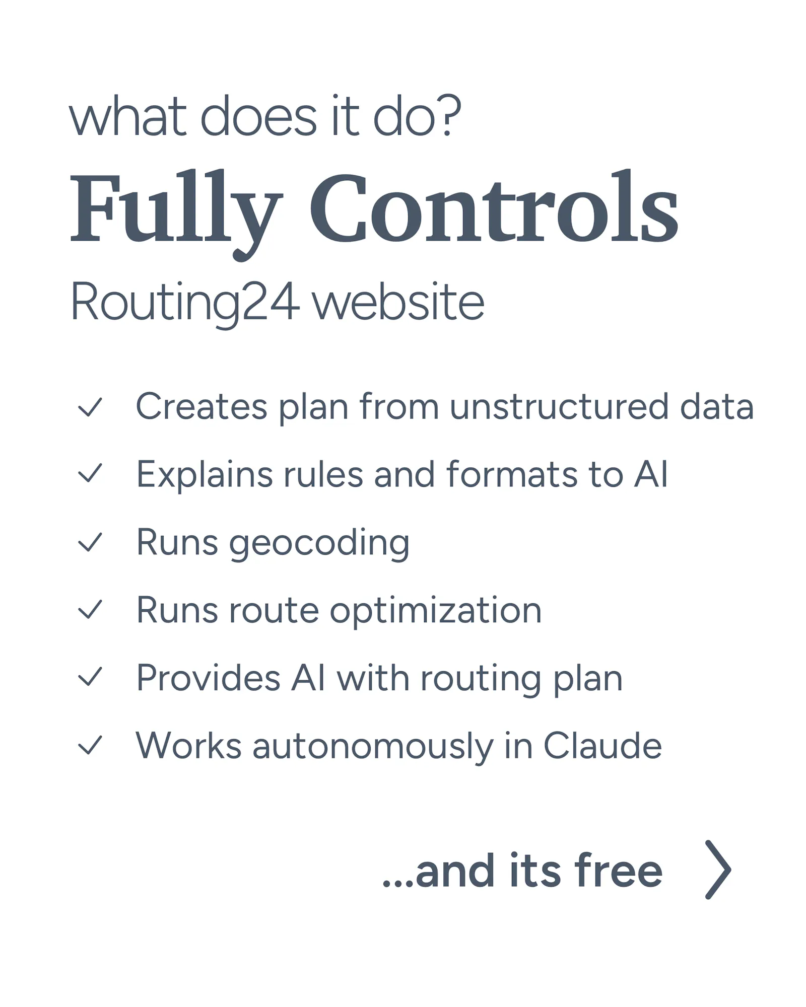 Routing24 for Claude Cowork screenshot 3