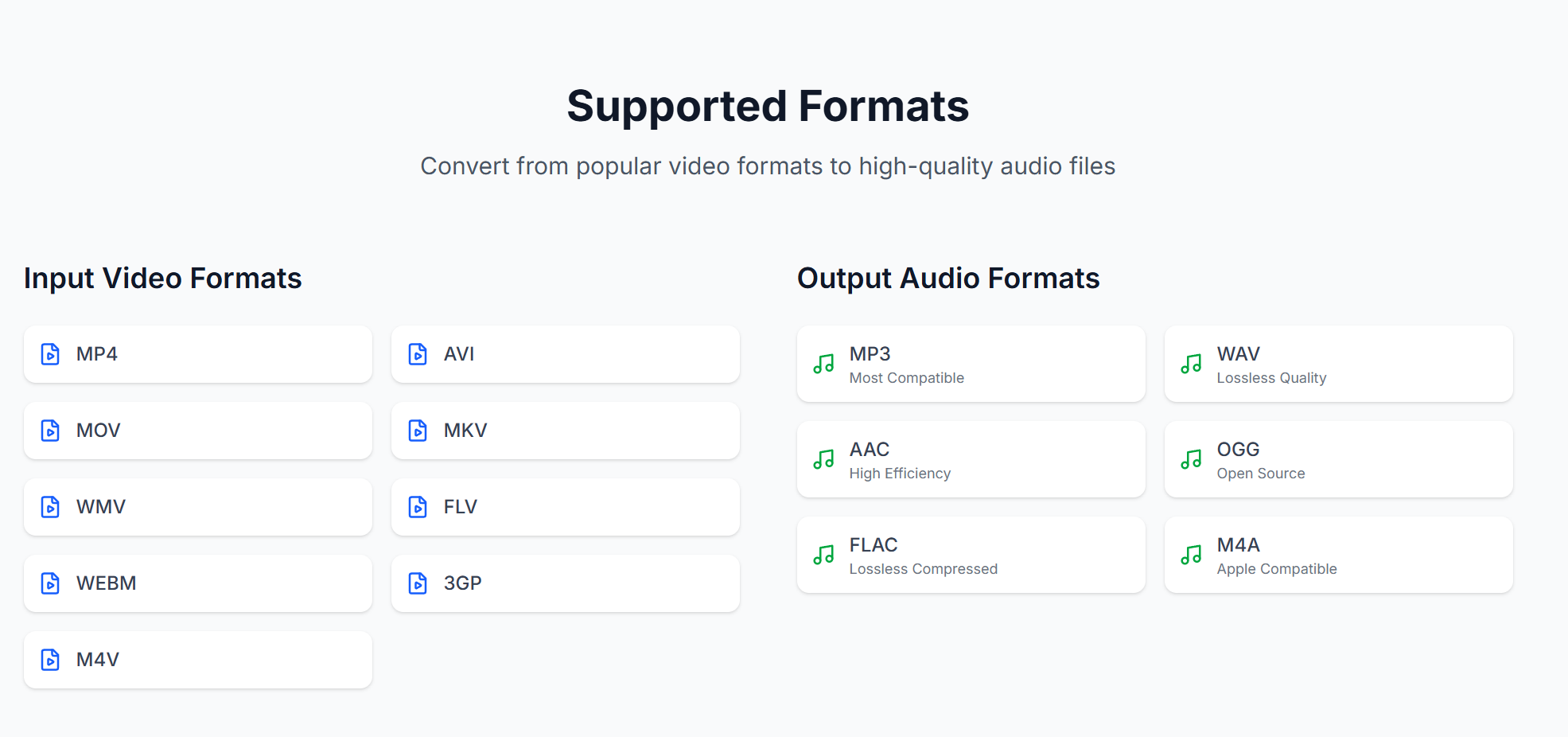 Free Online Video to Audio Converter gallery image