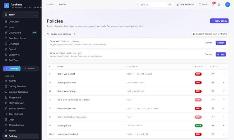 AxioRank screenshot 5