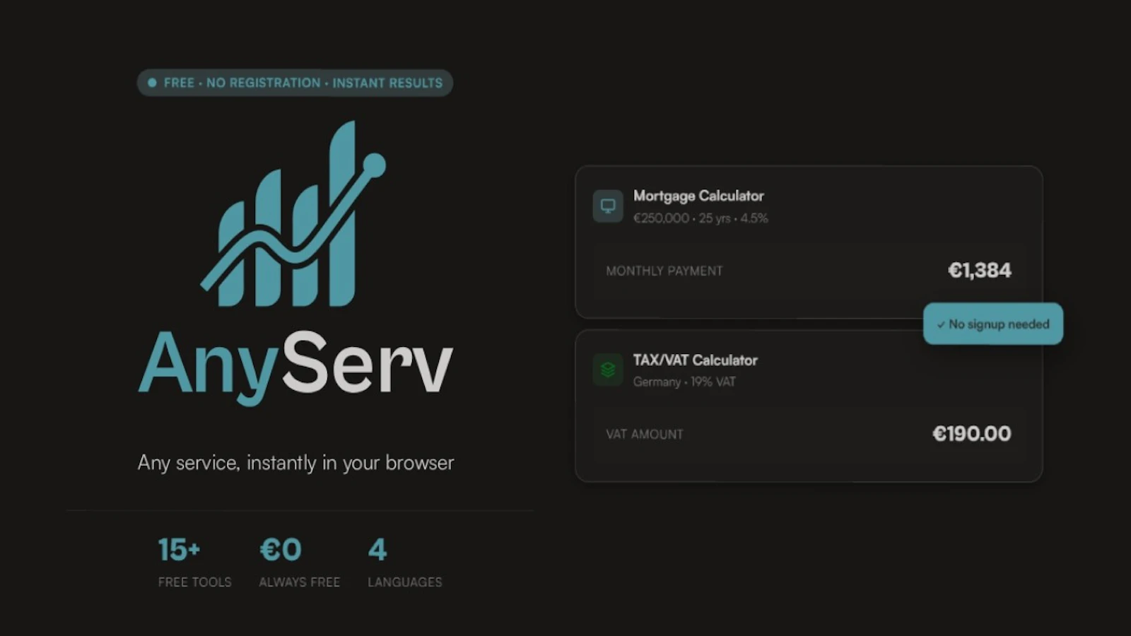 AnyServ screenshot 1 (video preview)