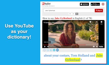 YouDict - YouTube Dictionary gallery image