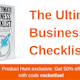 Ultimate Business Checklist (Book)