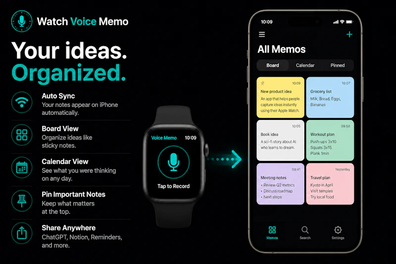 Watch Voice Memo screenshot 3