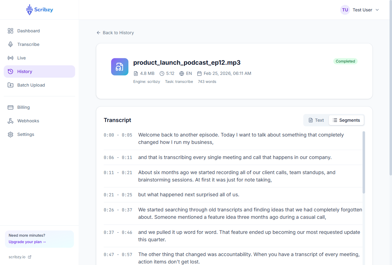 Scribzy - Screenshot 3 showing product features and functionality