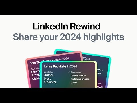 2024 LinkedIn Rewind gallery image