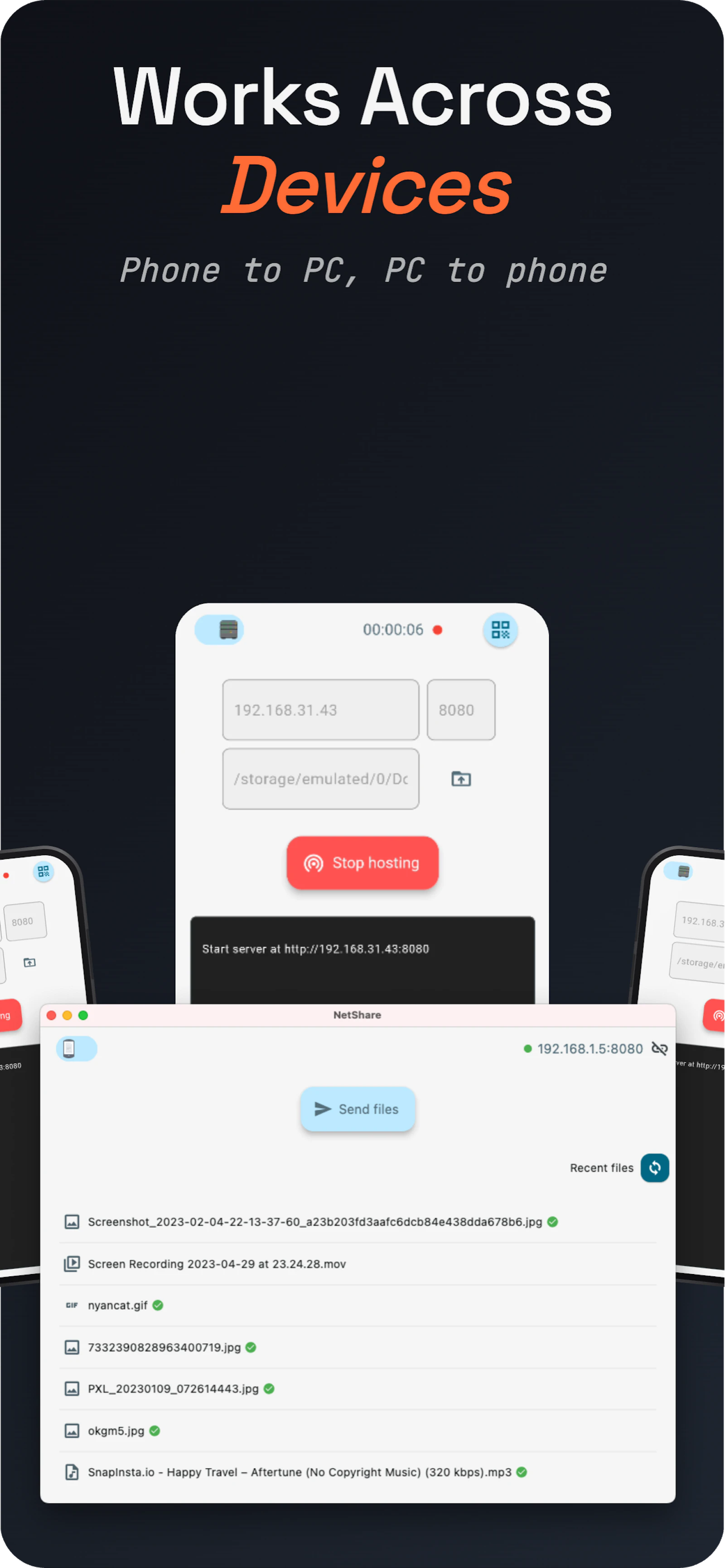 NetShare-share file in local screenshot 5