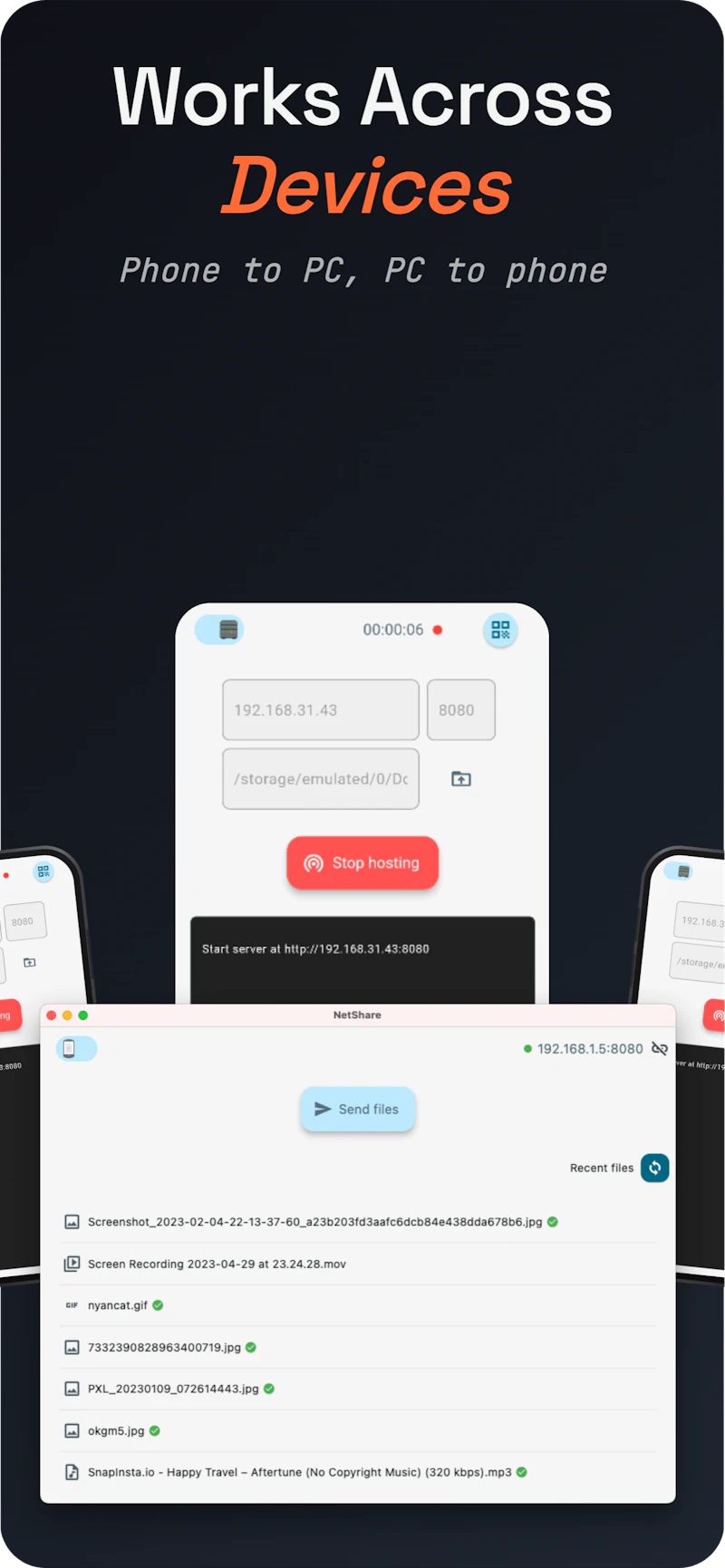 NetShare-share file in local screenshot 5