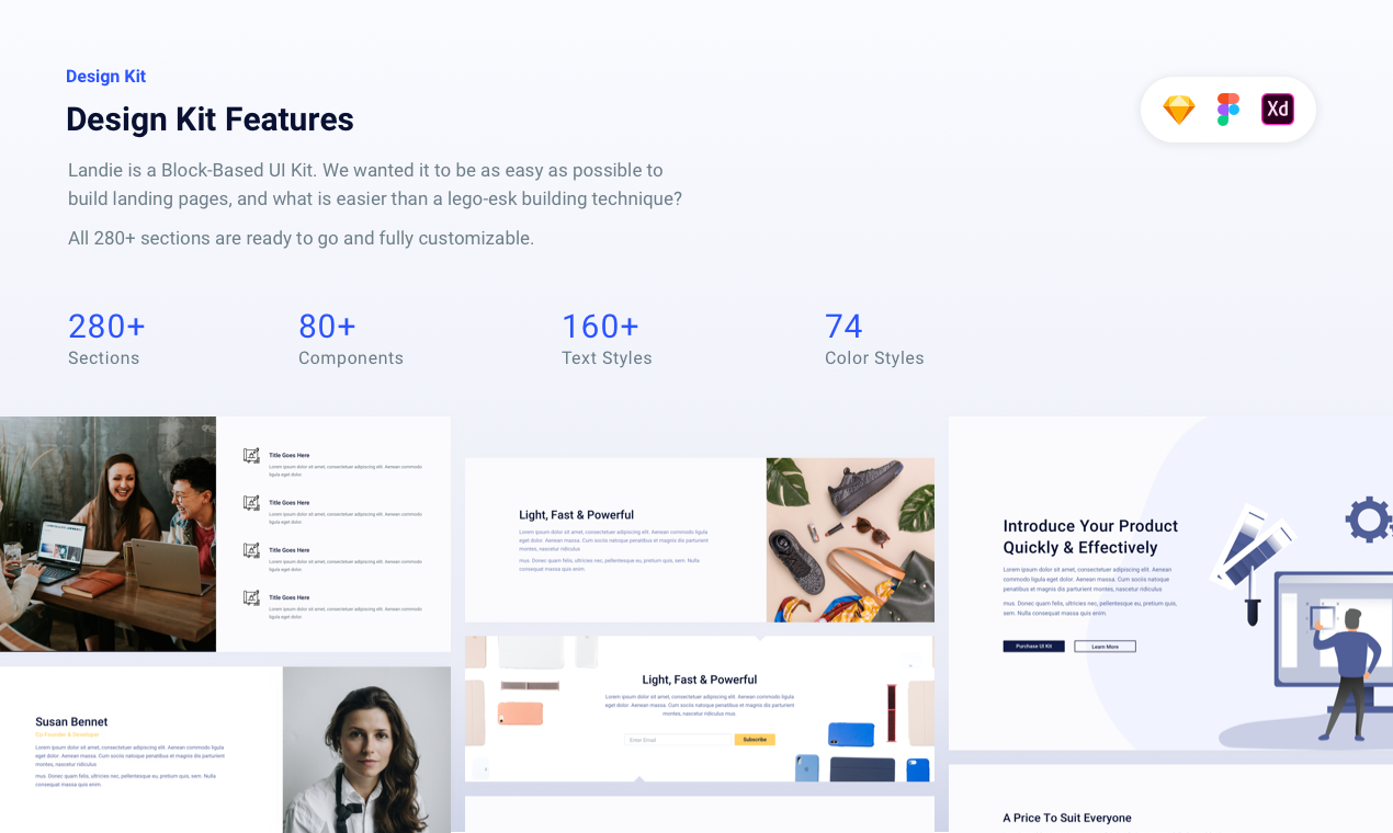 Landie - Landing Page Builder gallery image