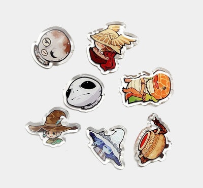 Custom Epoxy Pins & Badges