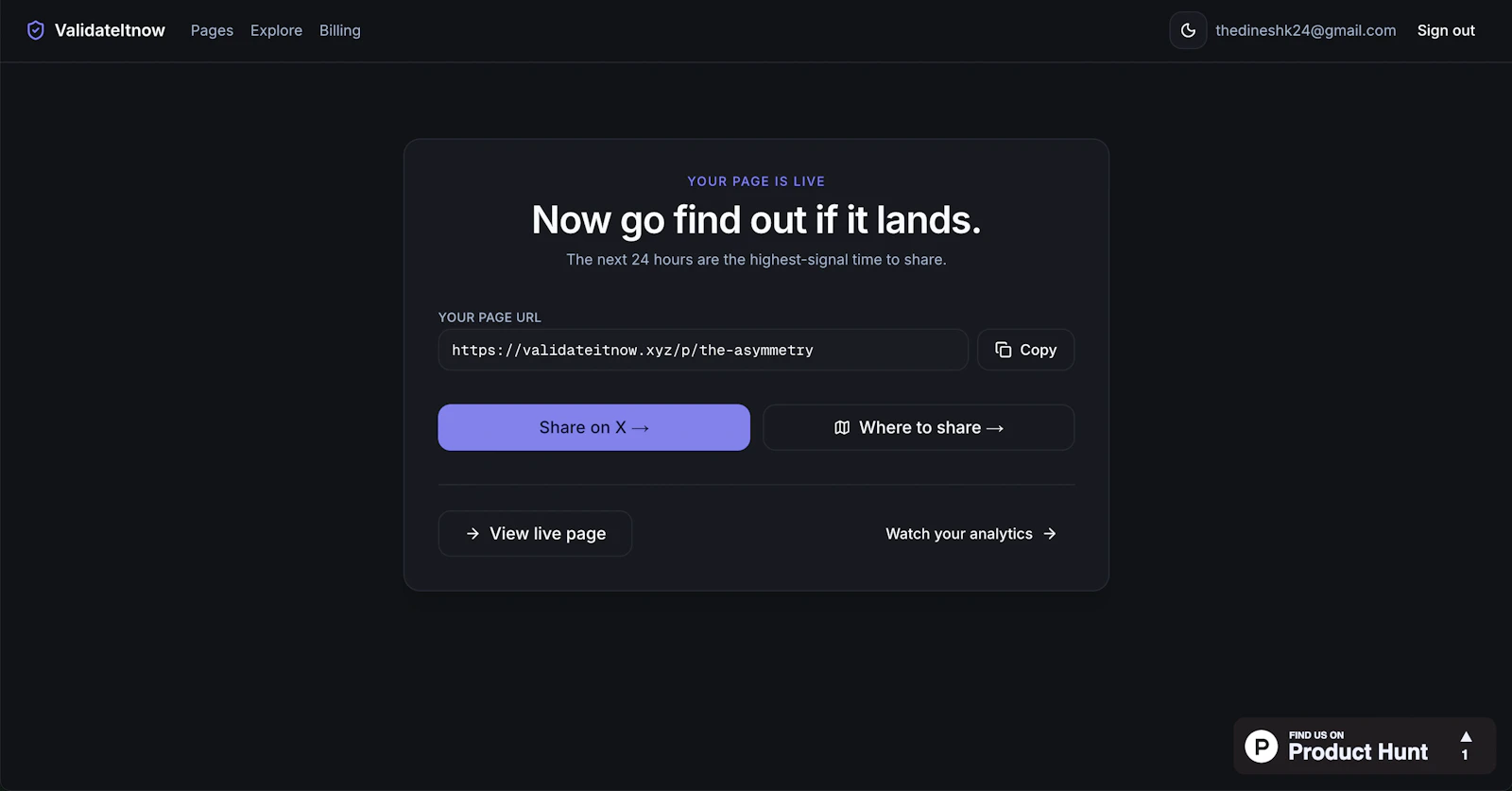 Validate your idea in 60 seconds screenshot 8