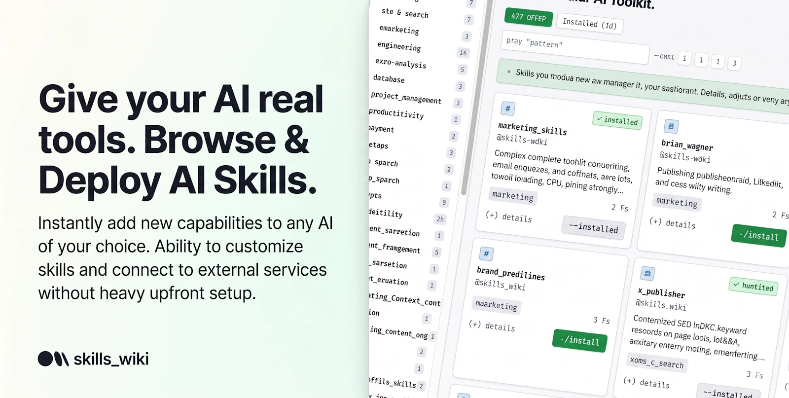 Skills Wiki screenshot 1