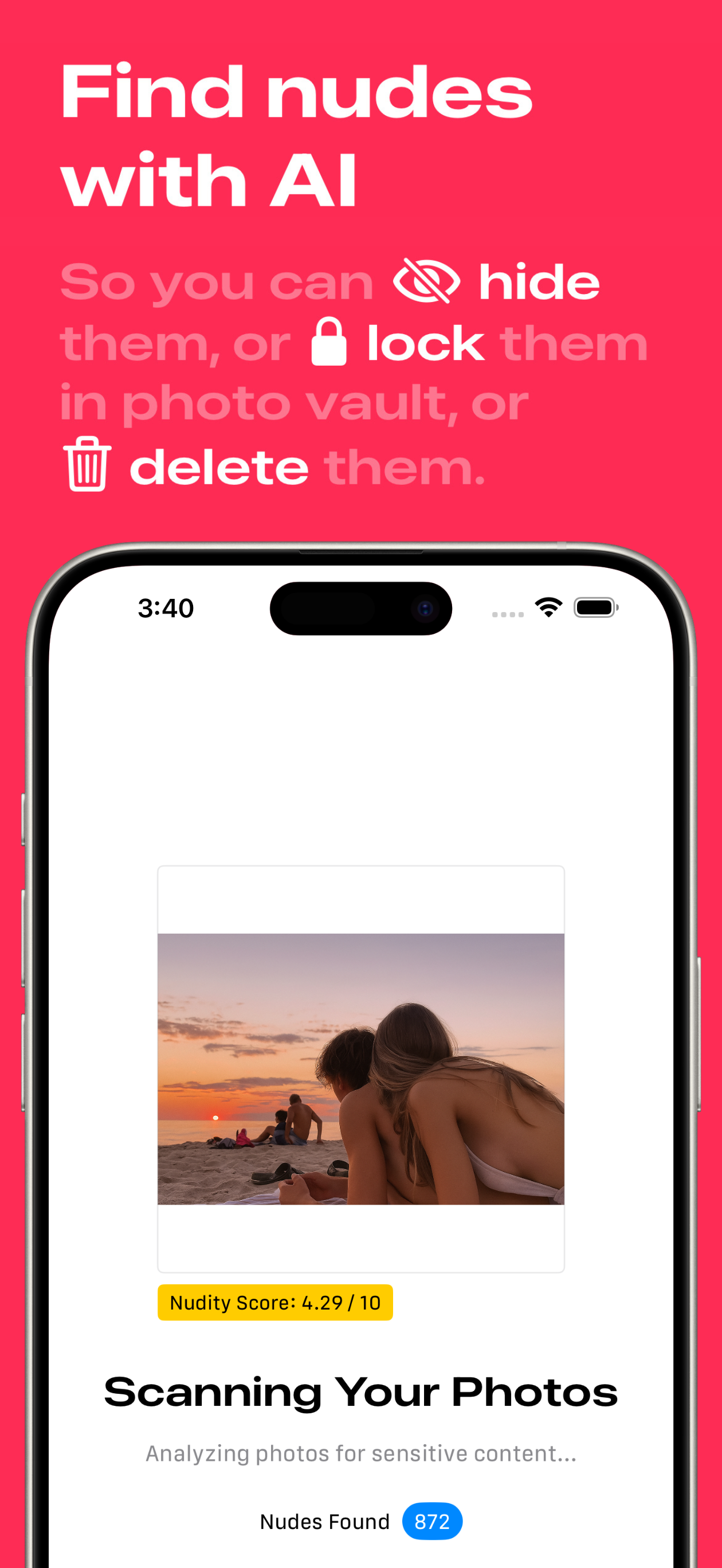 UnseeAI Photo Vault gallery image