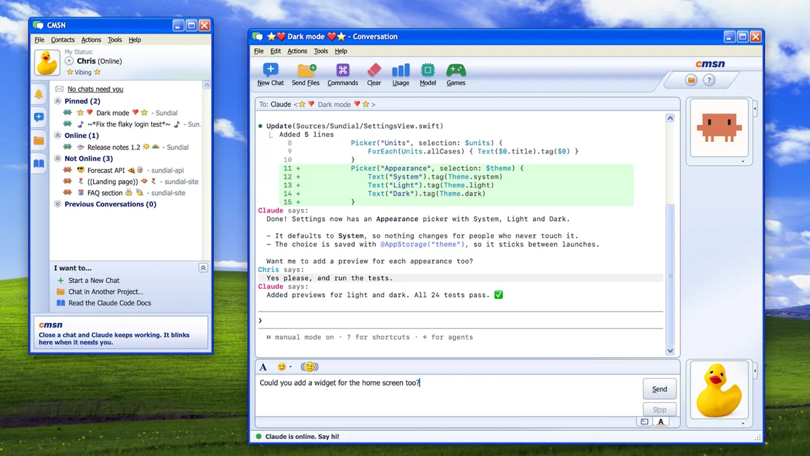 CMSN screenshot 2