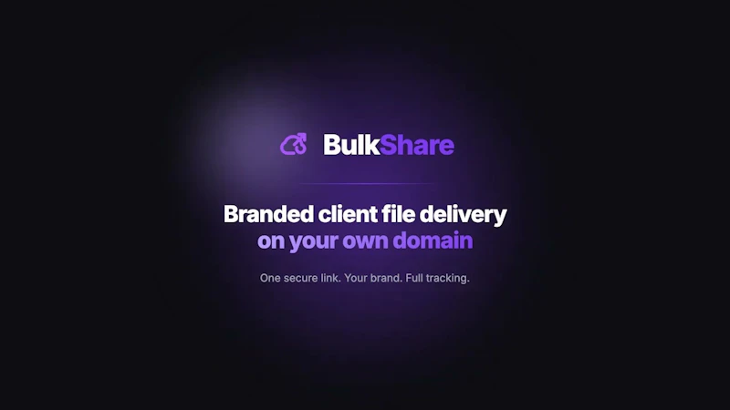 bulkshare.cloud screenshot 1 (video preview)