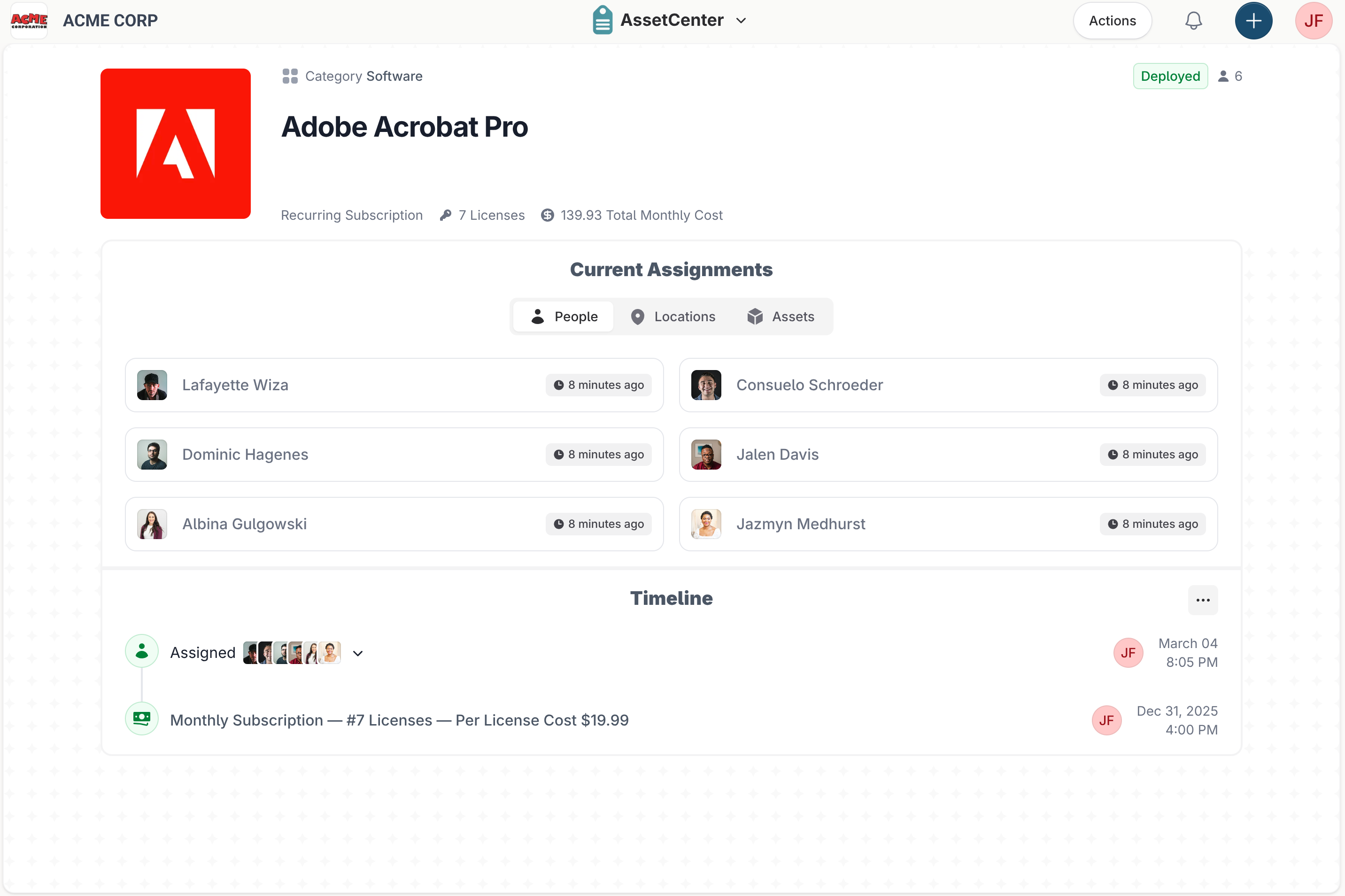 AssetCenter gallery image