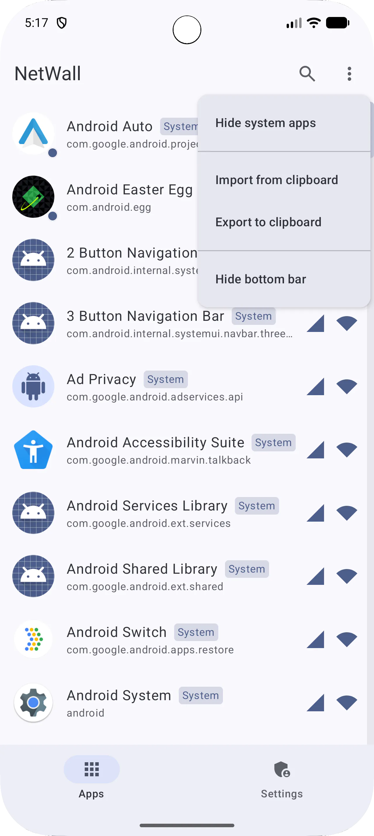NetWall v1.7.2 product banner