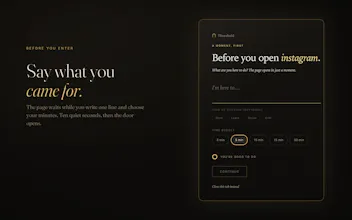 Threshold: Intentional Browsing gallery image