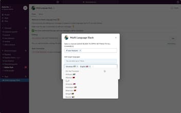 Translate Channels for Slack gallery image