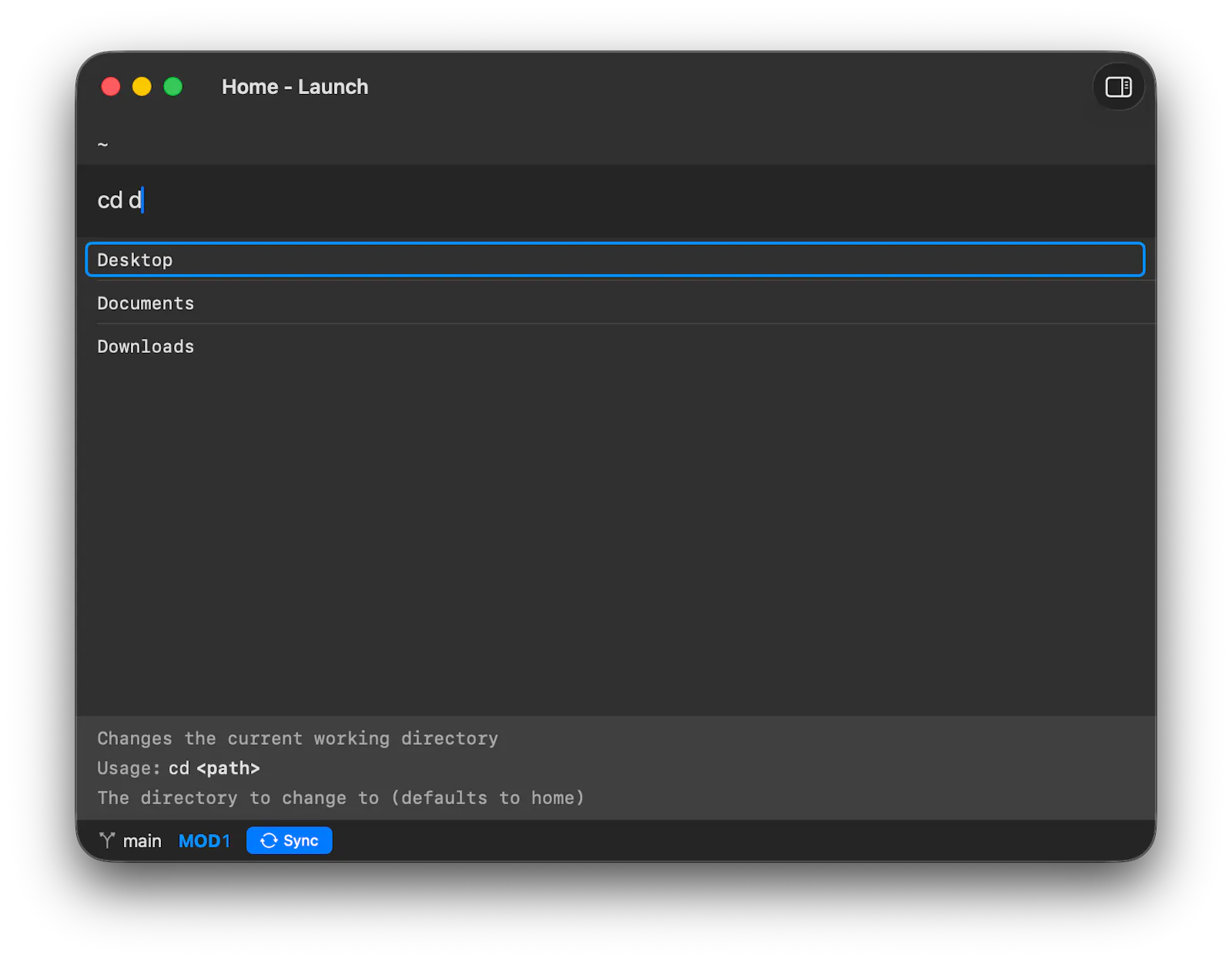 Launch screenshot 5