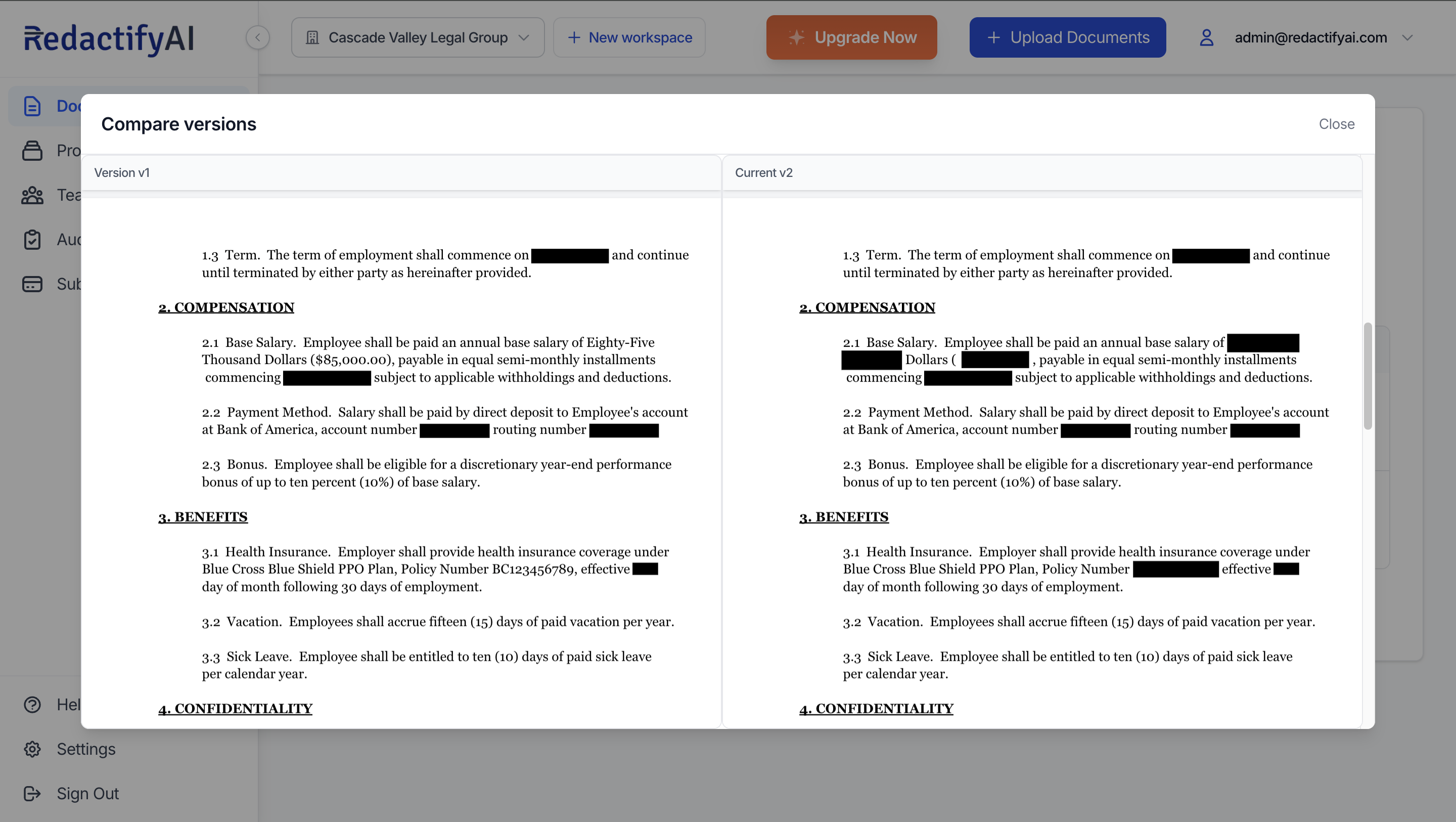 RedactifyAI gallery image