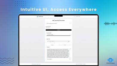 WebWhisper - Free MacWhisper Alternative gallery image