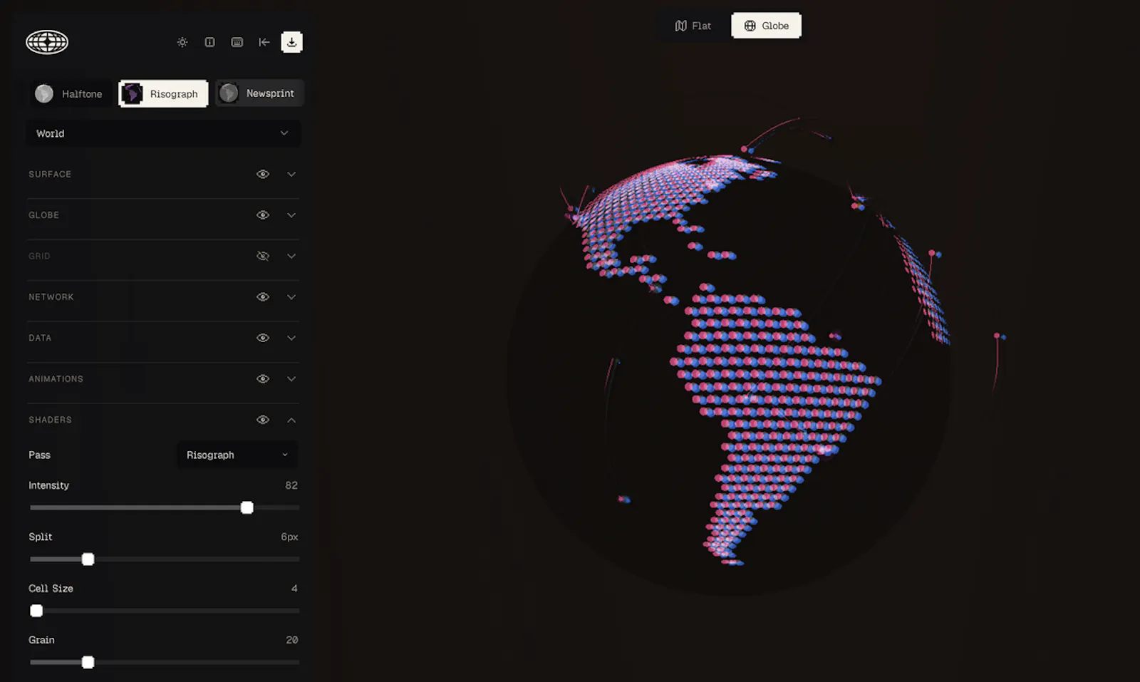 Globestudio screenshot 3