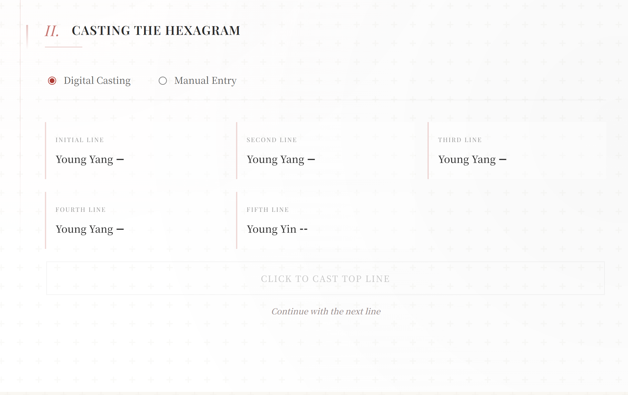 LIU YAO I CHING gallery image