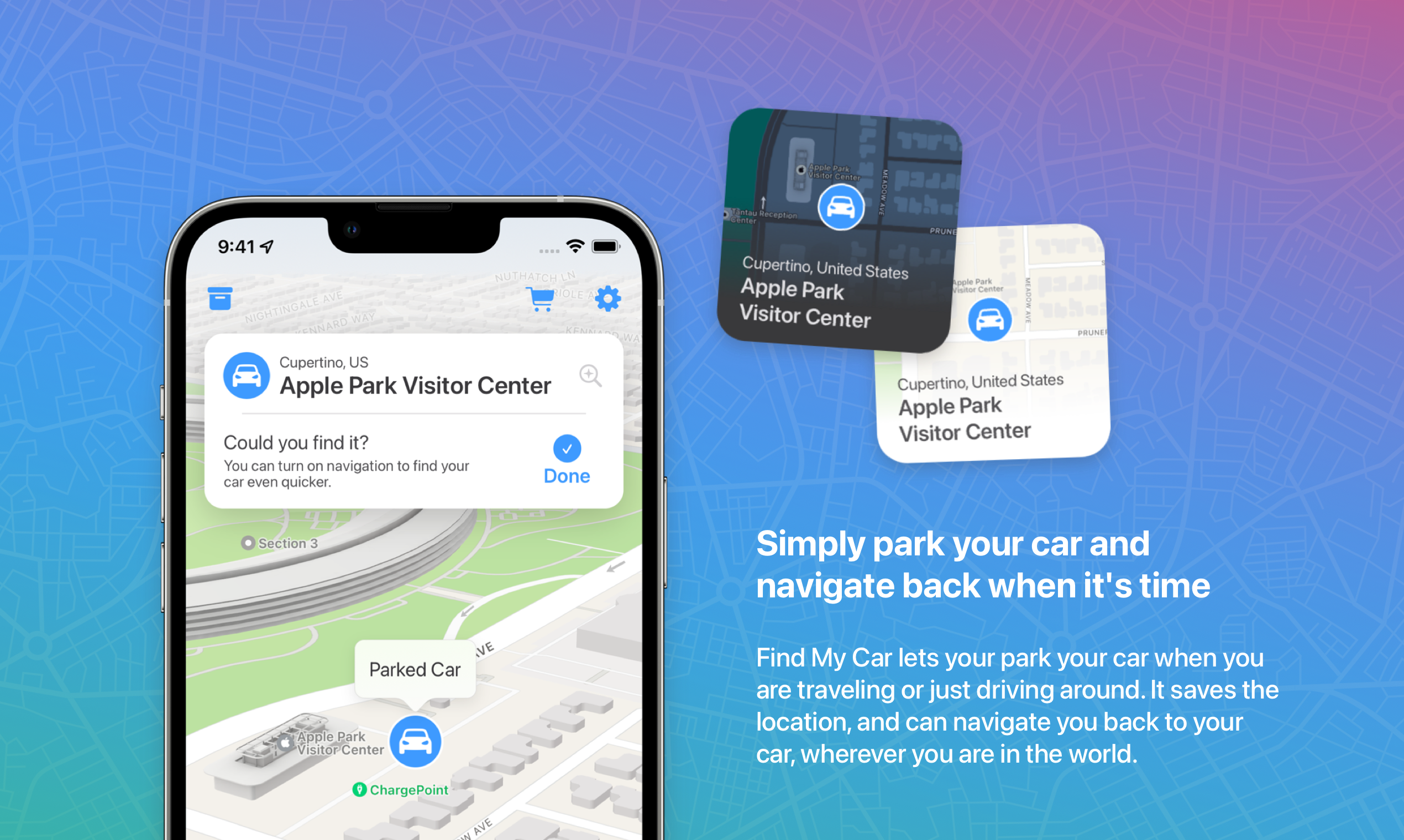 Média Trouver ma voiture - Tracker de véhicule 2