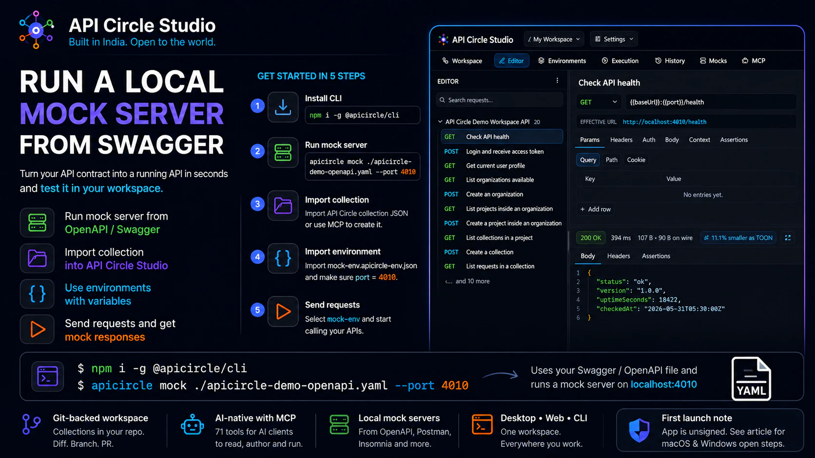 API Circle Studio 截图 2