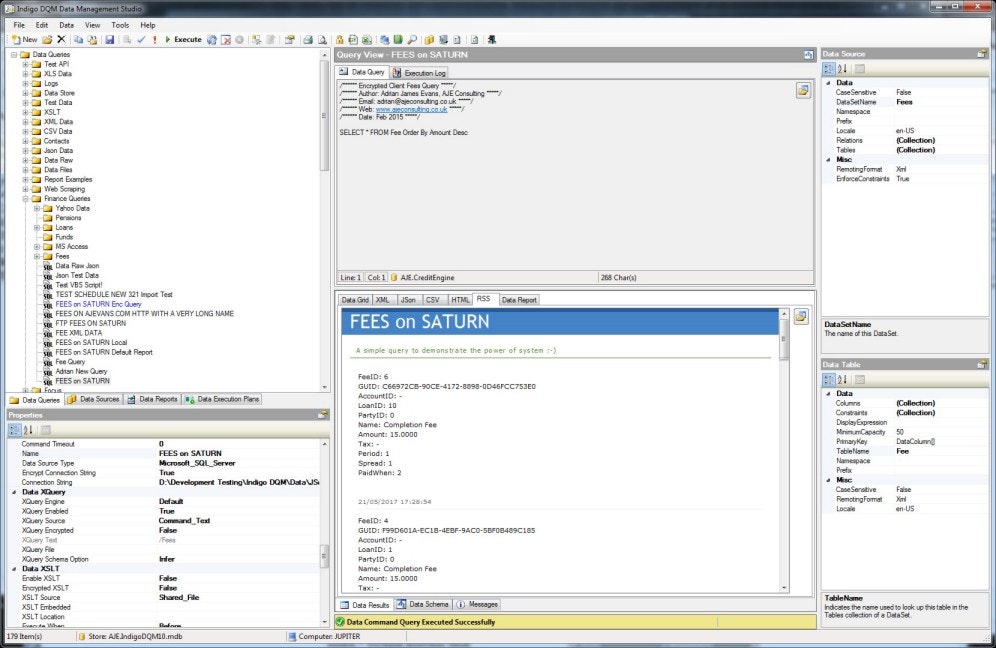 Indigo DQM Data Management System gallery image