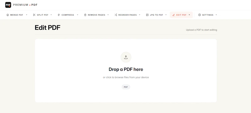 FileFreaks — PDF Tools screenshot 1