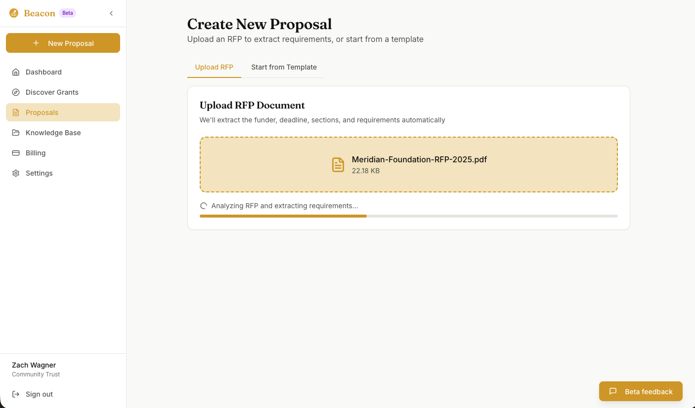 Beacon by BrightWay - Screenshot 3 showing product features and functionality