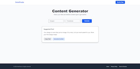 SoloPosts gallery image