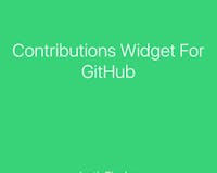 Contributions for GitHub image