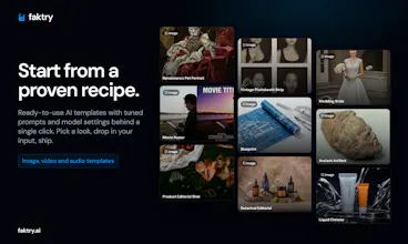 faktry AI Content & Media Workbench gallery image
