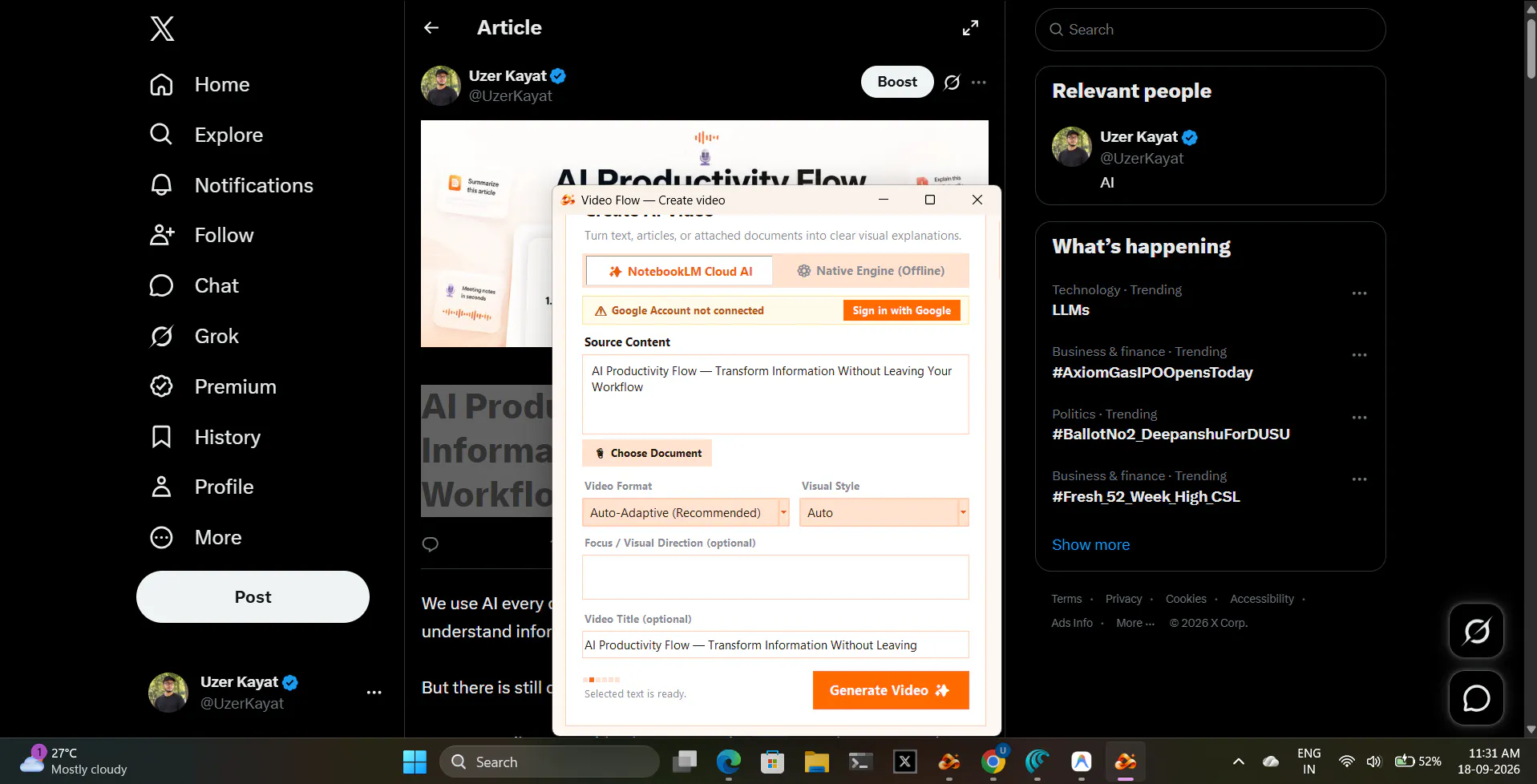 AI Productivity Flow gallery image