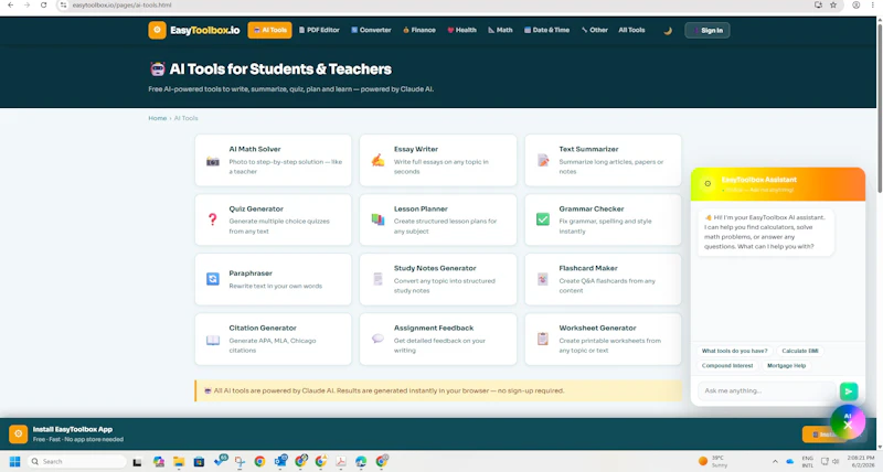 EasyToolbox.io screenshot 5