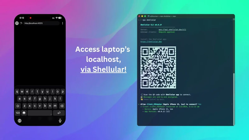 Shellular screenshot 1 (video preview)